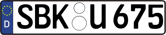 SBK-U675