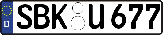 SBK-U677