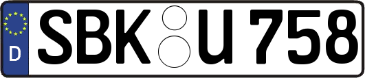 SBK-U758