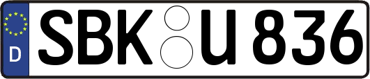SBK-U836
