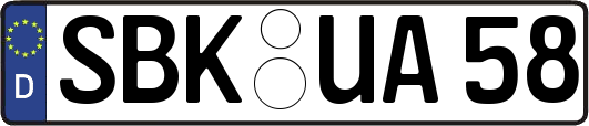 SBK-UA58
