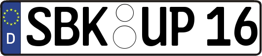 SBK-UP16