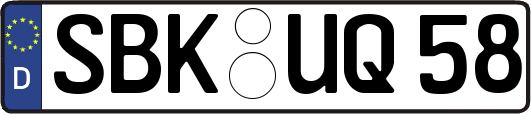 SBK-UQ58