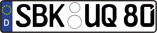 SBK-UQ80