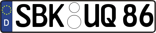 SBK-UQ86