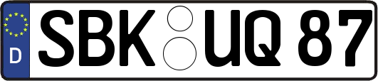 SBK-UQ87