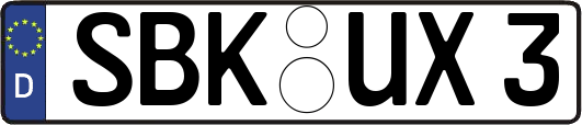 SBK-UX3