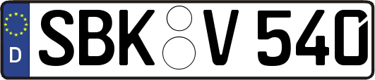 SBK-V540