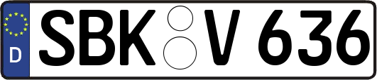SBK-V636