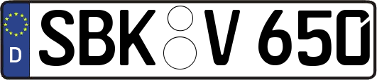 SBK-V650