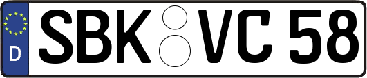SBK-VC58