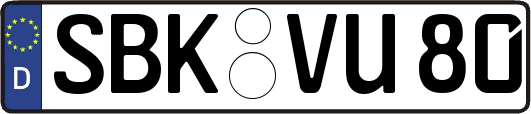 SBK-VU80