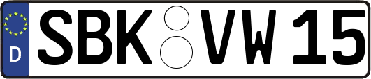 SBK-VW15