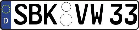 SBK-VW33