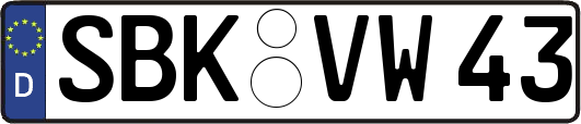 SBK-VW43