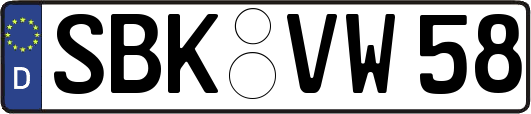 SBK-VW58