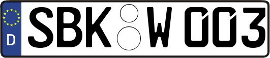 SBK-W003