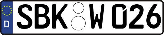 SBK-W026