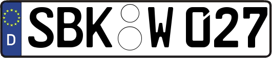 SBK-W027