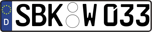 SBK-W033
