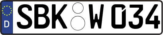 SBK-W034
