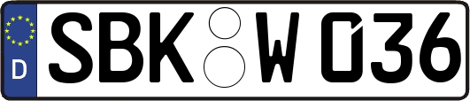 SBK-W036