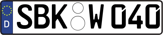 SBK-W040