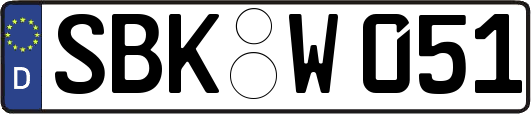 SBK-W051
