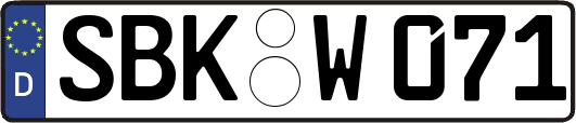 SBK-W071