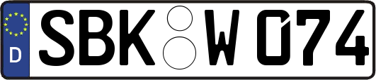 SBK-W074
