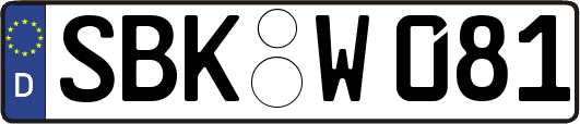 SBK-W081