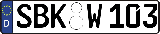 SBK-W103