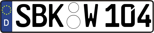 SBK-W104