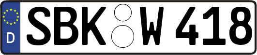 SBK-W418