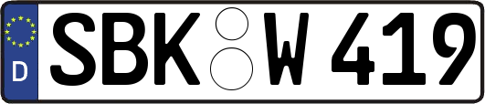 SBK-W419