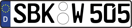 SBK-W505