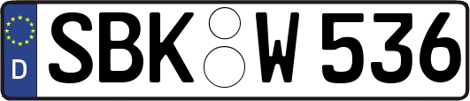 SBK-W536