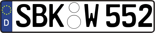 SBK-W552
