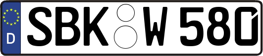 SBK-W580