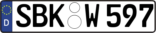 SBK-W597