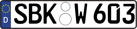SBK-W603