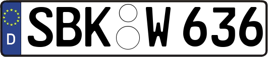 SBK-W636