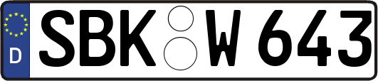 SBK-W643