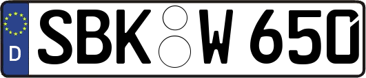 SBK-W650
