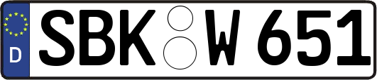 SBK-W651