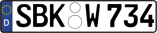 SBK-W734