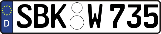 SBK-W735