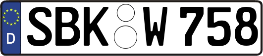 SBK-W758