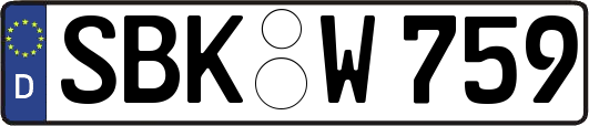 SBK-W759