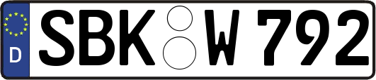 SBK-W792